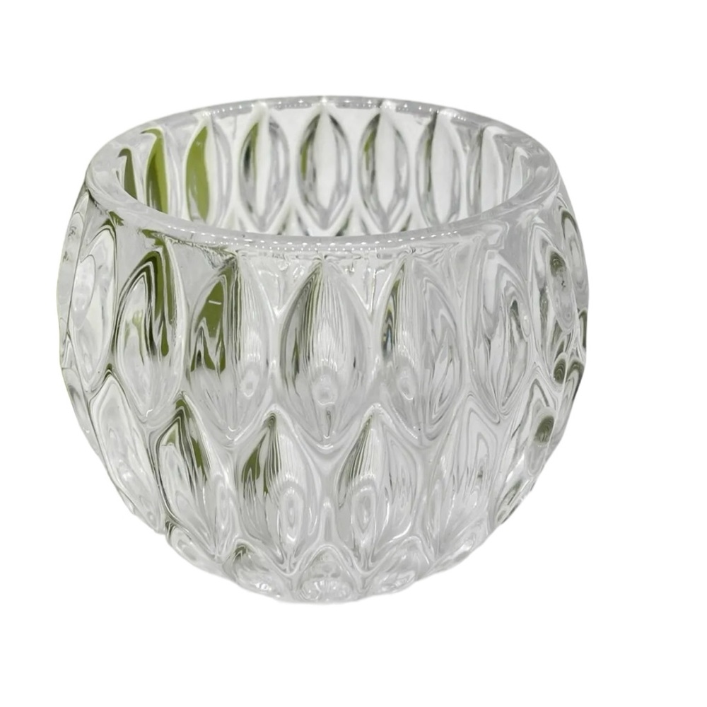 Fitz & Floyd NIB Crystal Teardrop Votive Holder brand new